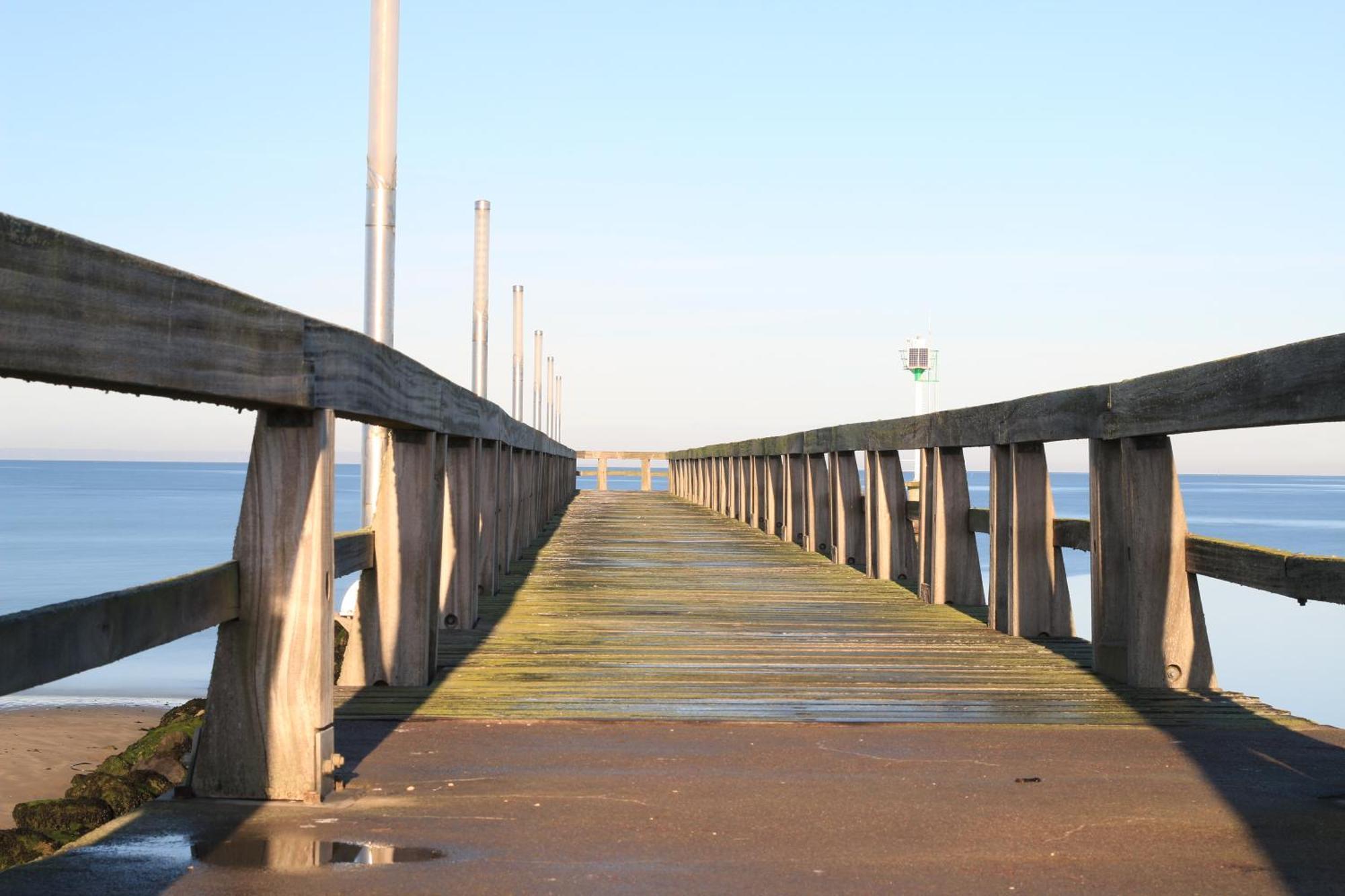 Les Bains De Mer Grandcamp-Maisy Exterior foto